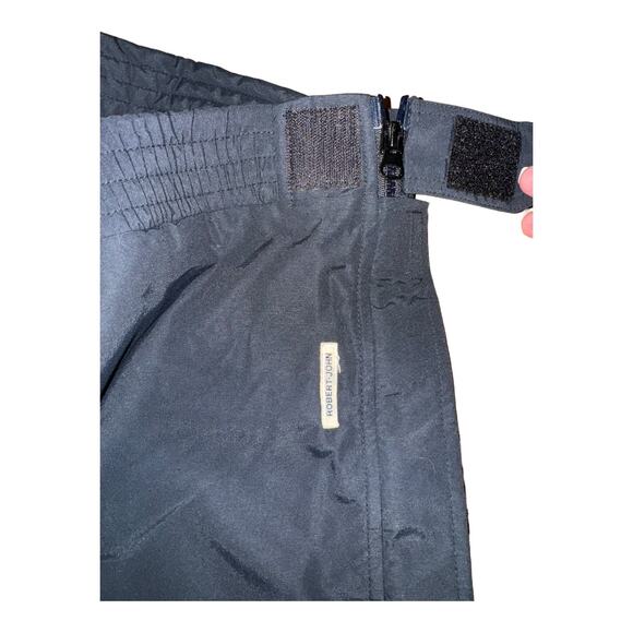 Robert John Bion 11 waterproof black ski pants full side zippers size 34 - Picture 6 of 12